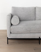Load image into Gallery viewer, Morrison Metal Base Leather Sofa