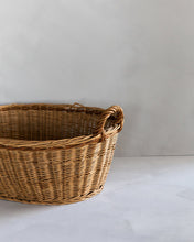Load image into Gallery viewer, Vintage Woven Wash Basket