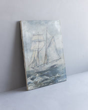 Load image into Gallery viewer, Vintage Nautical Painting