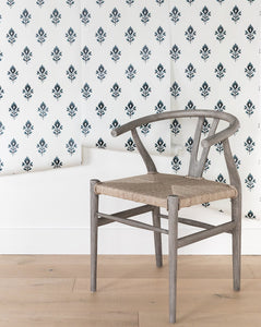 Addison Block Print Wallpaper