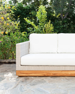 Berdine Wicker Outdoor Sofa