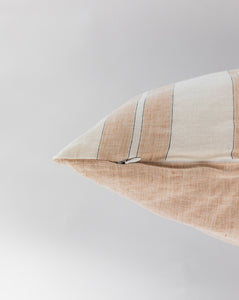 Blushing Stripes Headboard Cushion Pillow