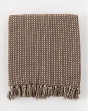 Load image into Gallery viewer, Broken Weave Cotton Throw
