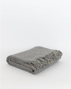 Broken Weave Cotton Throw