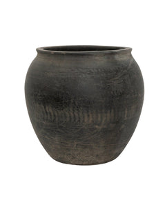 Brushed Charcoal Vase