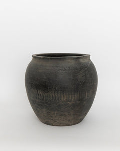 Brushed Charcoal Vase