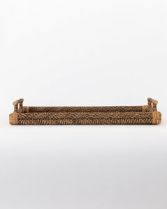 Cane & Rope Rectangle Tray