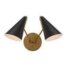 Load image into Gallery viewer, Clemente Double Sconce
