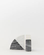 Load image into Gallery viewer, Duotone Marble Bookends (Set of 2)
