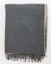 Load image into Gallery viewer, Linen &amp; Wool Reversible Throw

