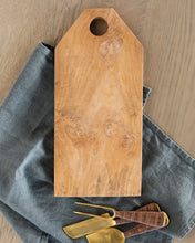 Load image into Gallery viewer, Carved Teak Cutting Board
